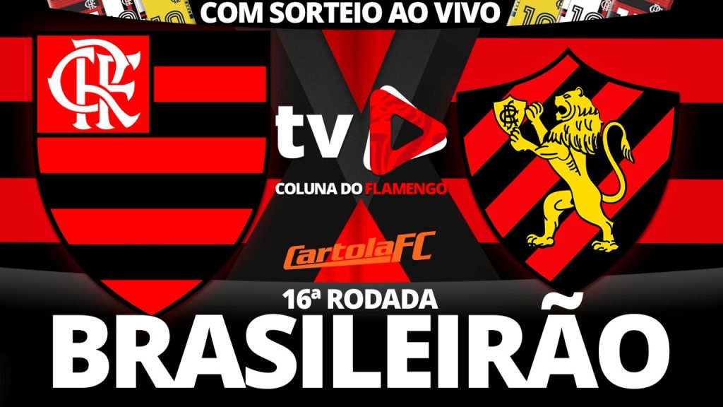 Assista Flamengo x Sport ao vivo com a TV Coluna do Flamengo