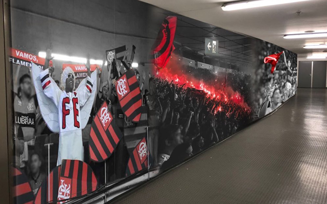 Jornalista divulga imagens de áreas customizadas do Flamengo no Maracanã