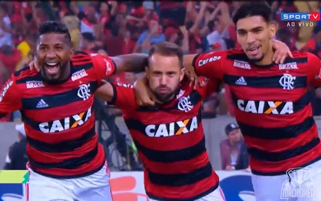 Everton Ribeiro abre o placar para o Flamengo no Maracanã; veja vídeo