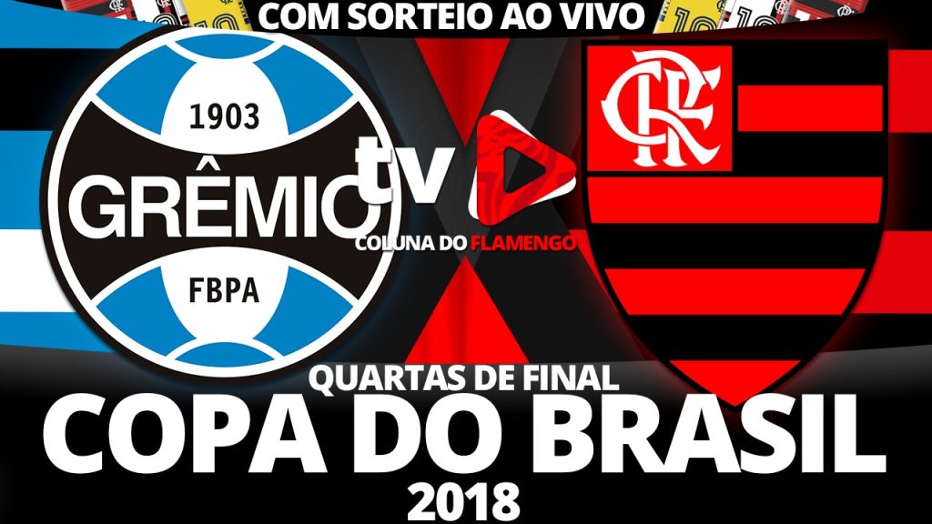 Assista Grêmio x Flamengo ao vivo com a TV Coluna do Flamengo