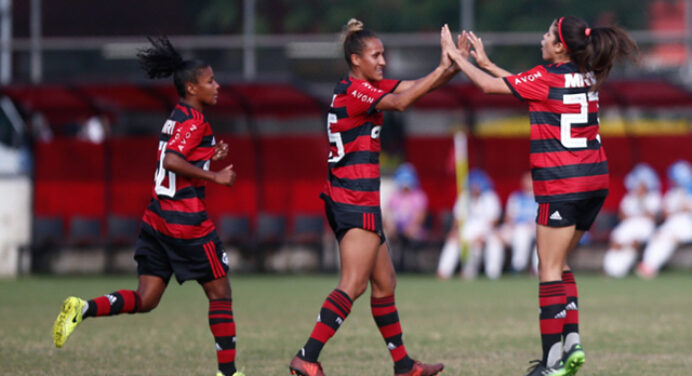 Já classificado, Flamengo pode melhorar sua posição no Brasileiro feminino