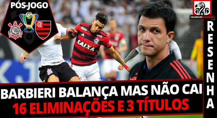 Permanência de Barbieri e eliminações na gestão Bandeira: confira e opine no #ResenhaAoVivo