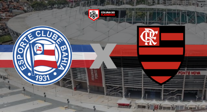Provável escalação, transmissão e mais: saiba tudo sobre Bahia x Flamengo