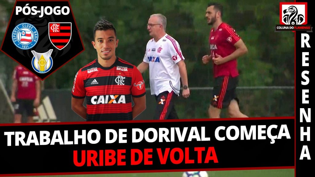 #ResenhaAoVivo: Primeiro treino de Dorival Jr e retorno de Uribe