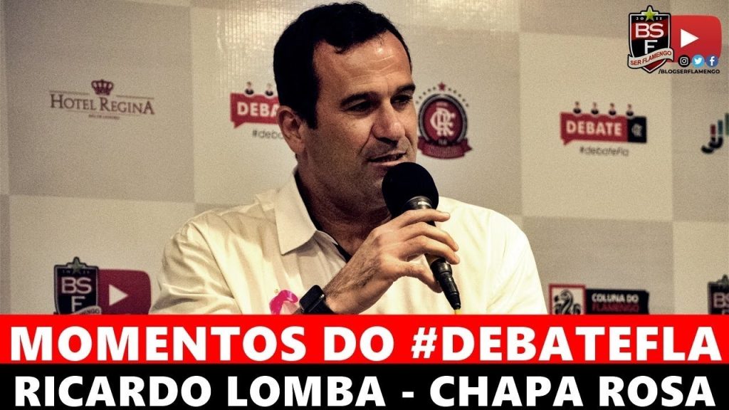 Veja momentos de Ricardo Lomba, candidato à presidência do Flamengo, em debate