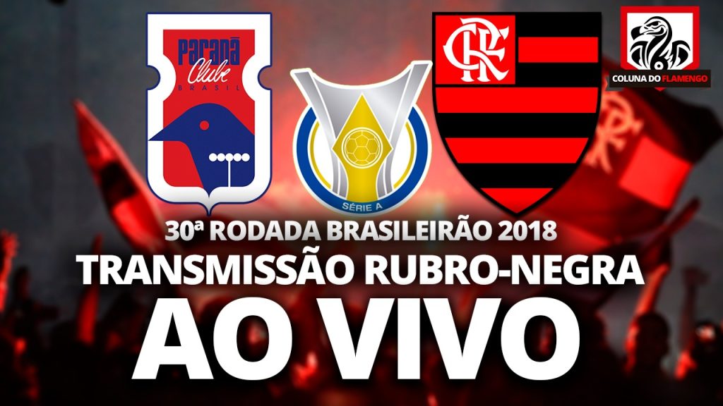 ? Assista a Paraná x Flamengo AO VIVO com a TV Coluna do Flamengo