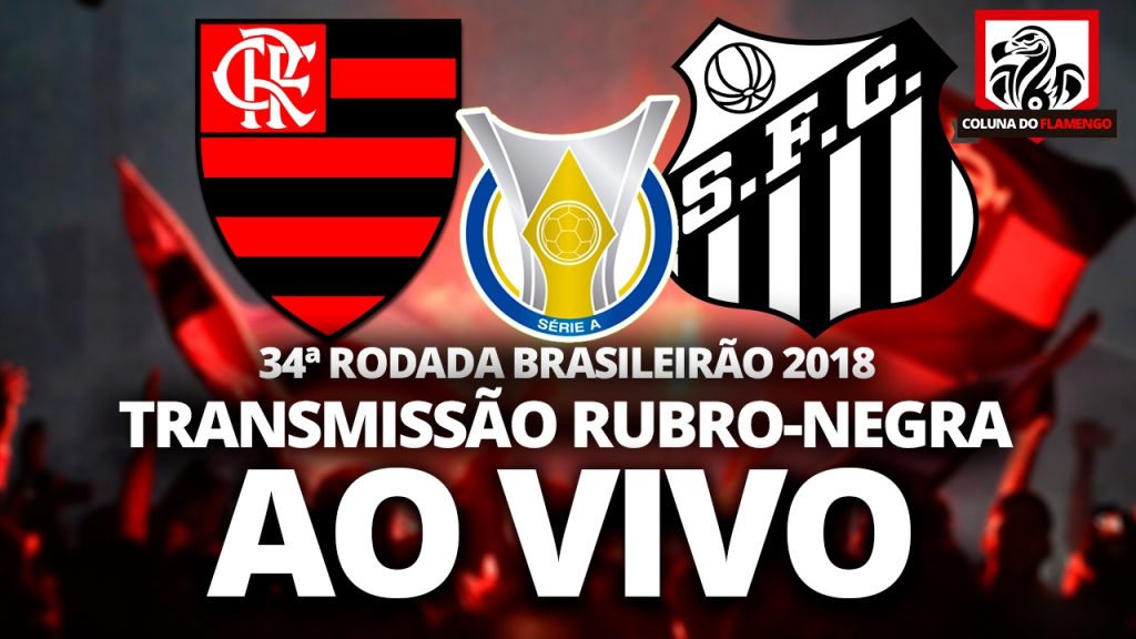 ? AO VIVO: assista a Flamengo x Santos com a TV Coluna do Flamengo