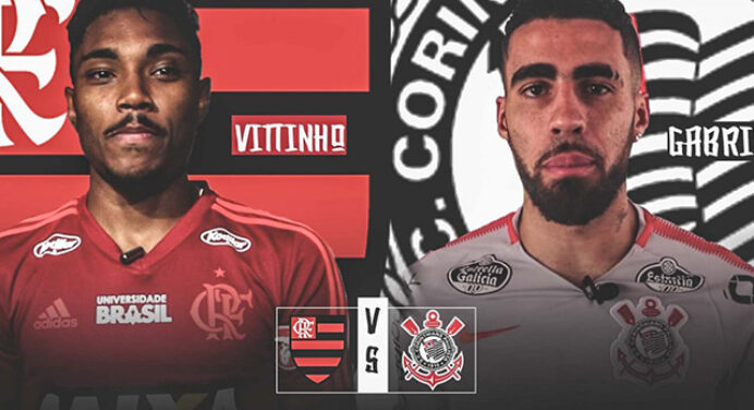 Vitinho e Gabriel, de Flamengo e Corinthians, fazem aposta solidária em clássico do NBB