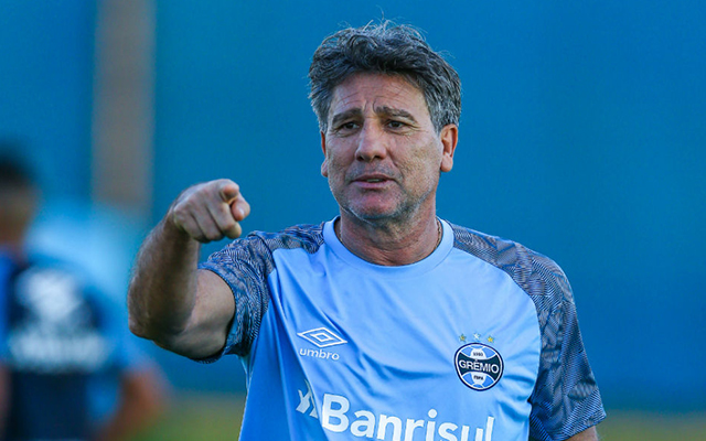 Com Grêmio mal na Libertadores e Abel contestado, jornalista brinca: “Vão cogitar Renato no Flamengo?”