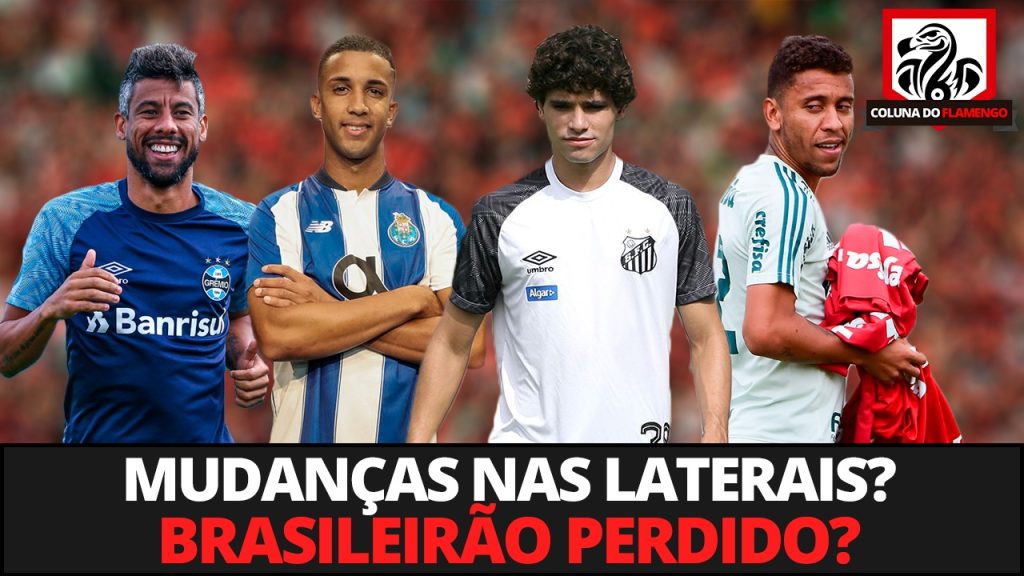 Opções para as laterais do Flamengo, situação no Brasileirão, e mais: saiba tudo e opine no #ResenhaAoVivo