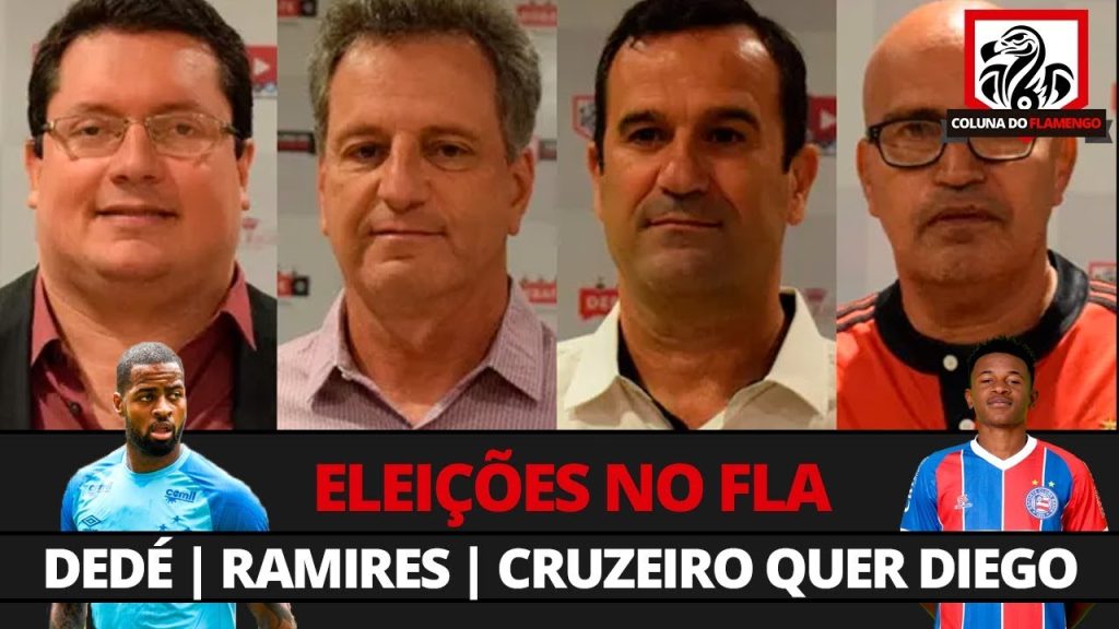 Eleições no Flamengo, Dedé na mira, e mais: acompanhe e opine no #ResenhaAoVivo