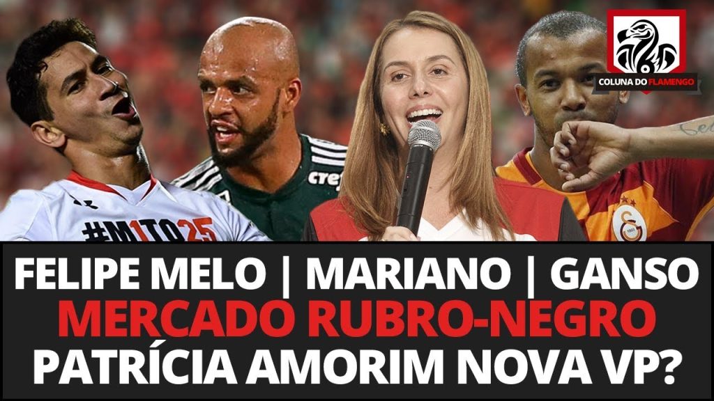 Patrícia Amorim como VP de Esportes Olímpicos, mercado rubro-negro, e mais: saiba tudo no #ResenhaAoVivo