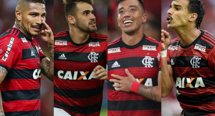 #Retrospectiva2018: “Dança das cadeiras” no ataque do Flamengo