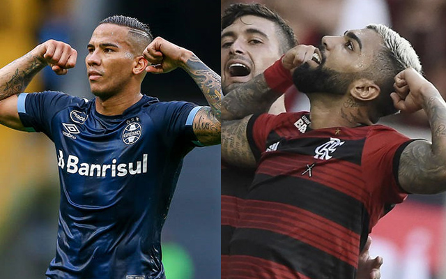 Em tom descontraído, Jael cutuca Gabigol por semelhança em comemoração: “Tem alguém querendo roubar”