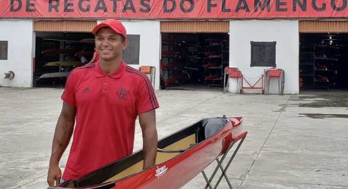Isaquias fala sobre sua apresentação na sede náutica do Flamengo: “Foi uma coisa incrível, diferenciada”