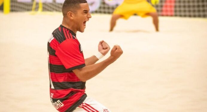 Com direito a goleada, Flamengo vence no Beach Soccer e está classificado para semifinal