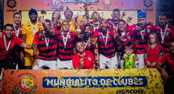 Flamengo termina Mundial de Beach Soccer em terceiro lugar