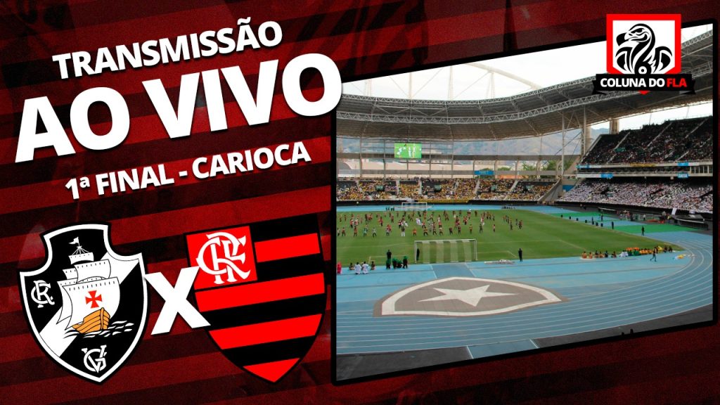 ? Assista a Vasco x Flamengo AO VIVO com o Coluna do Fla