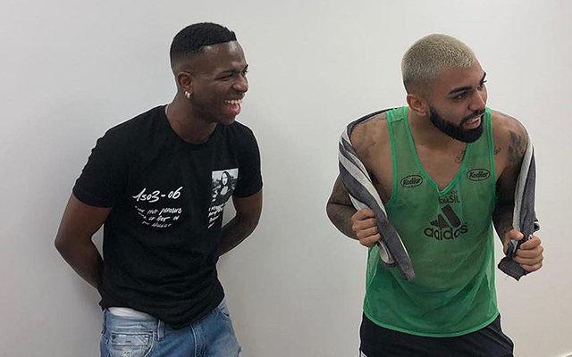 Após visita, Vinicius Jr. enaltece reforma no CT do Flamengo: “Transformação fora do normal”