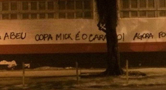 “Copa Mick”: nova pichação fica entre assuntos mais comentados em rede social