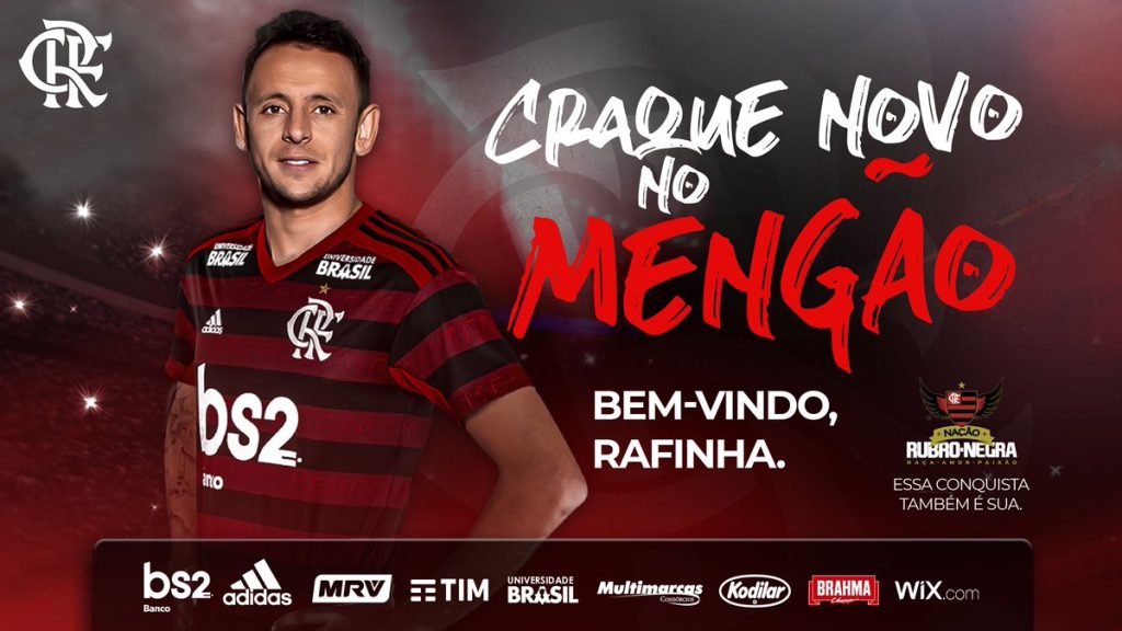 Flamengo anuncia contratação de Rafinha; lateral será apresentado no final de junho