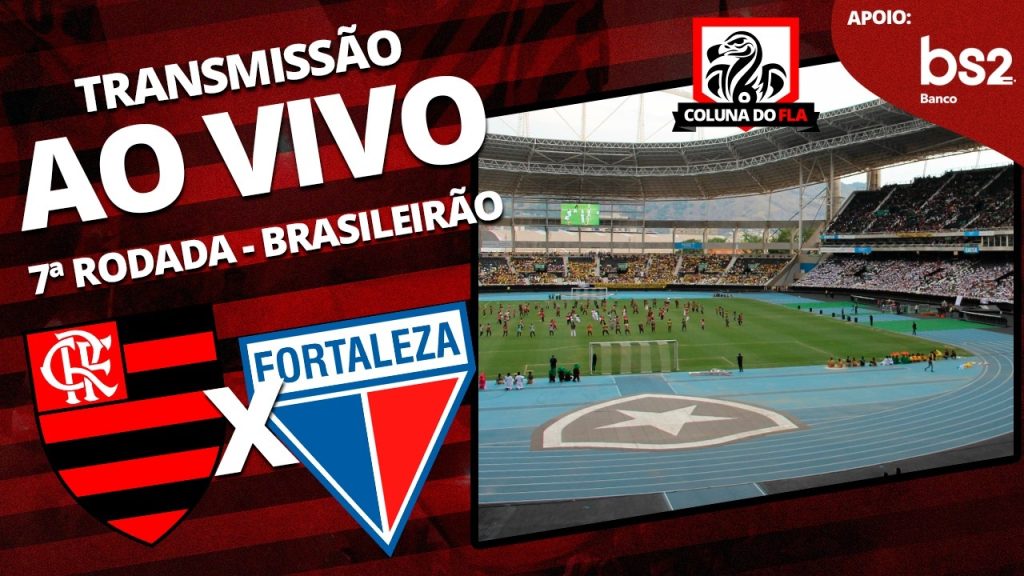 ? AO VIVO: assista a Flamengo x Fortaleza com o Coluna do Fla