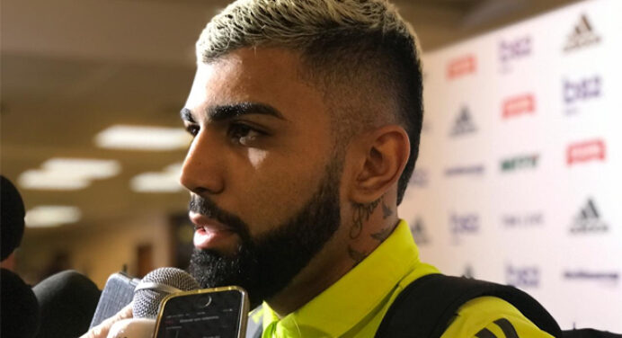 Gabigol comemora classificação, mas já fala em tom de despedida do Flamengo