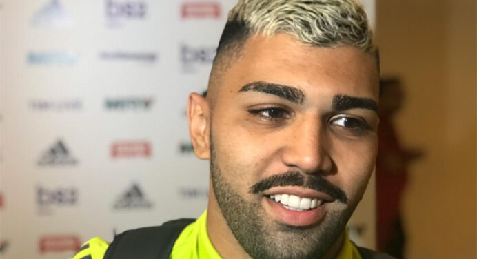 “Estamos conseguindo bater todas as metas”, diz Gabigol sobre objetivos do Flamengo na atual temporada