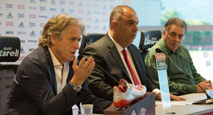 Com chegada do staff de Jorge Jesus, Flamengo definirá demissões na comissão técnica