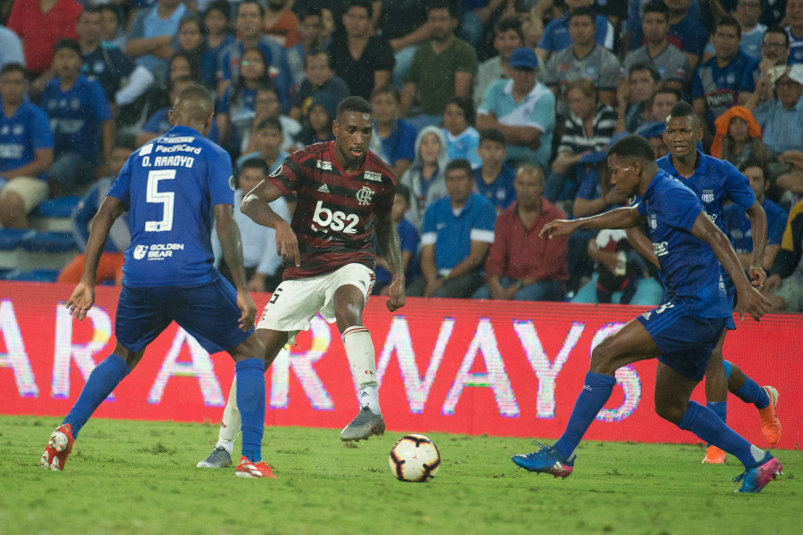 Apesar da vantagem, Emelec prega cautela contra o Flamengo: “Não somos favoritos”