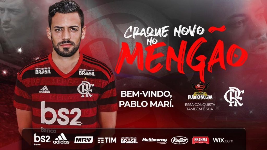 Refuerzo! Flamengo anuncia contratação de zagueiro espanhol Pablo Marí