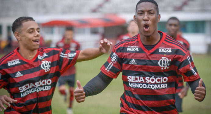 Em meio a maratona de jogos, Sub-20 do Flamengo volta a golear no Campeonato Carioca