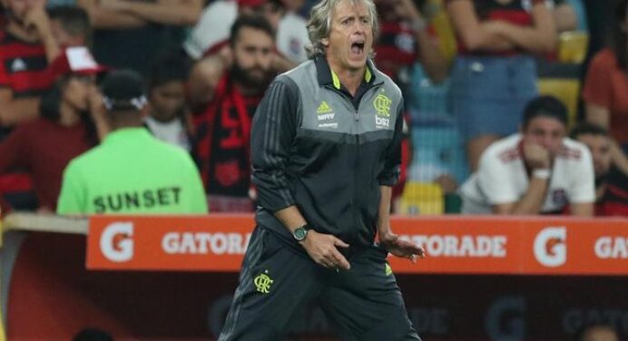 Conmebol faz denúncia, e Flamengo pode ficar sem Jorge Jesus contra o Grêmio