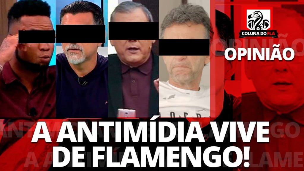 Comentarista define sentimento da mídia com hegemonia do Flamengo: “É o terror para eles!”