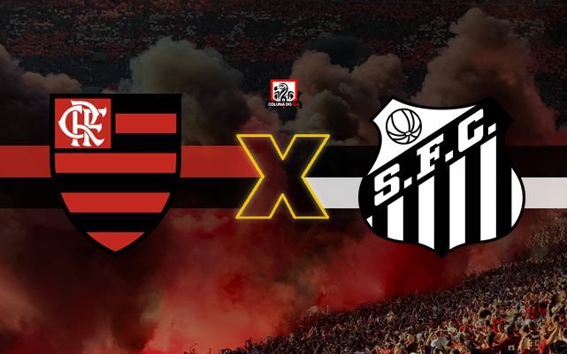 Resultado de imagem para Flamengo x Santos -