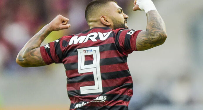 Gabigol tem participação direta em quase metade dos gols do Flamengo no Brasileirão