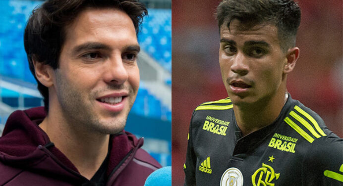 Resposta de Kaká a Reinier, desfalques do Santos contra o Flamengo, e mais: veja o que BOMBOU hoje