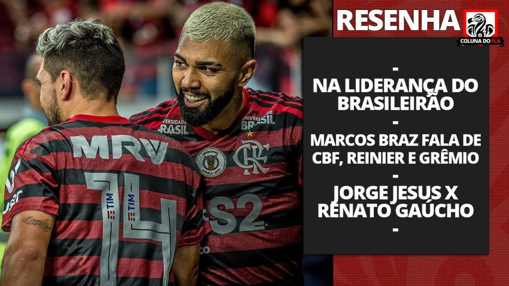 Vitória e liderança no Brasileirão, declarações de Marcos Braz, e mais: saiba tudo e opine no #Resenha