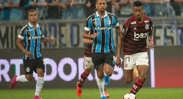 Bruno Henrique é eleito o melhor em campo pela terceira vez na Copa Libertadores