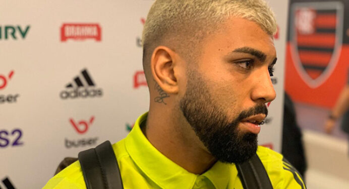 Gabigol celebra vitória do Flamengo e ignora placar apertado: “Nem sempre vai ser cinco ou 3 a 0”