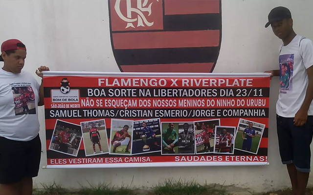 Familiares de vítima fatal da tragédia no Ninho vão ao CT do Flamengo: “Estamos aqui em prol da lembrança”