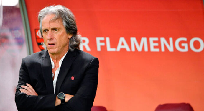 Negociações entre Jorge Jesus e Flamengo por renovação viram destaque em jornal europeu