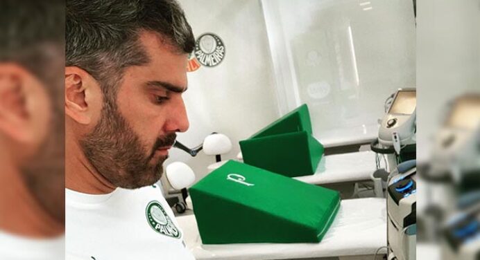 Ex-fisioterapeuta do Flamengo, Fred Manhães é contratado pelo Palmeiras