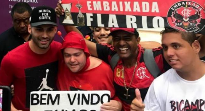 Thiago Maia mostra bom humor e responde sobre brincadeira da torcida do Flamengo