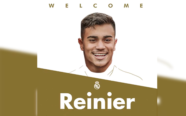 Estar no Real Madrid é estar no topo do futebol', diz Reinier a jornal