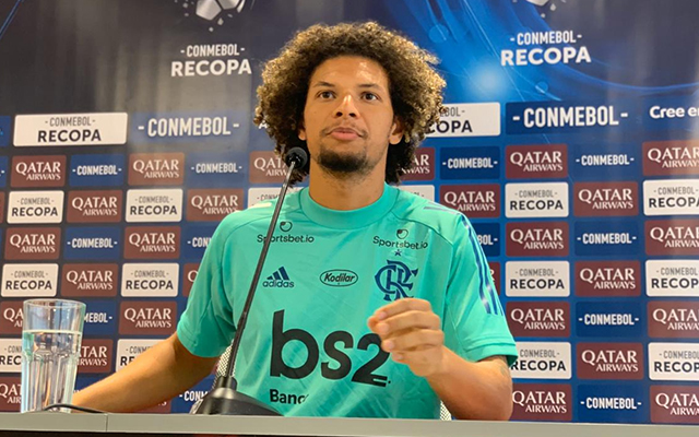 Willian Arão mira mais uma conquista pelo Flamengo e revela ‘chave’ para manter foco contra o Del Valle