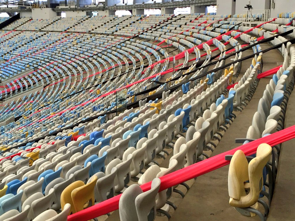 Sem mosaico, torcida do Flamengo prepara grande festa para final da Recopa