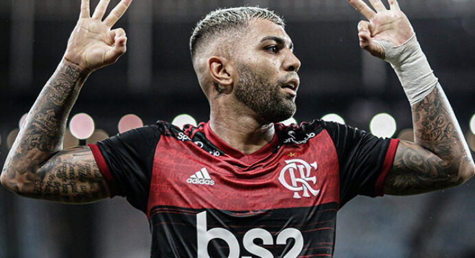 Máquina de gols: Gabigol marca três vezes, ultrapassa Fred e se isola como maior artilheiro do novo Maracanã