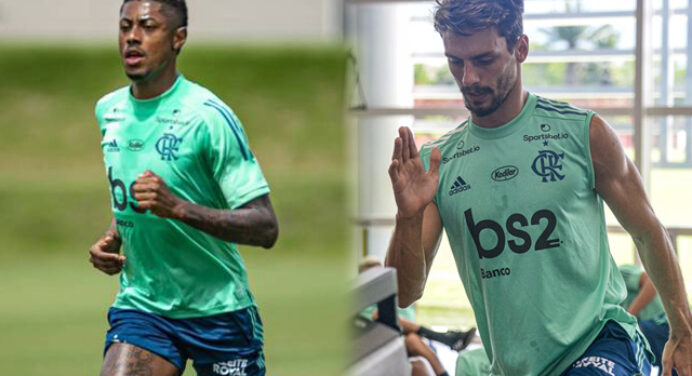 CBF procura o Flamengo para se informar sobre condições físicas de Bruno Henrique e Rodrigo Caio