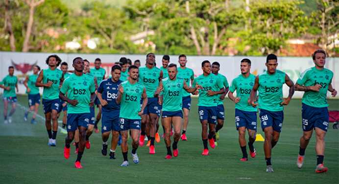 Flamengo anuncia férias coletivas do elenco até dia 20 de abril